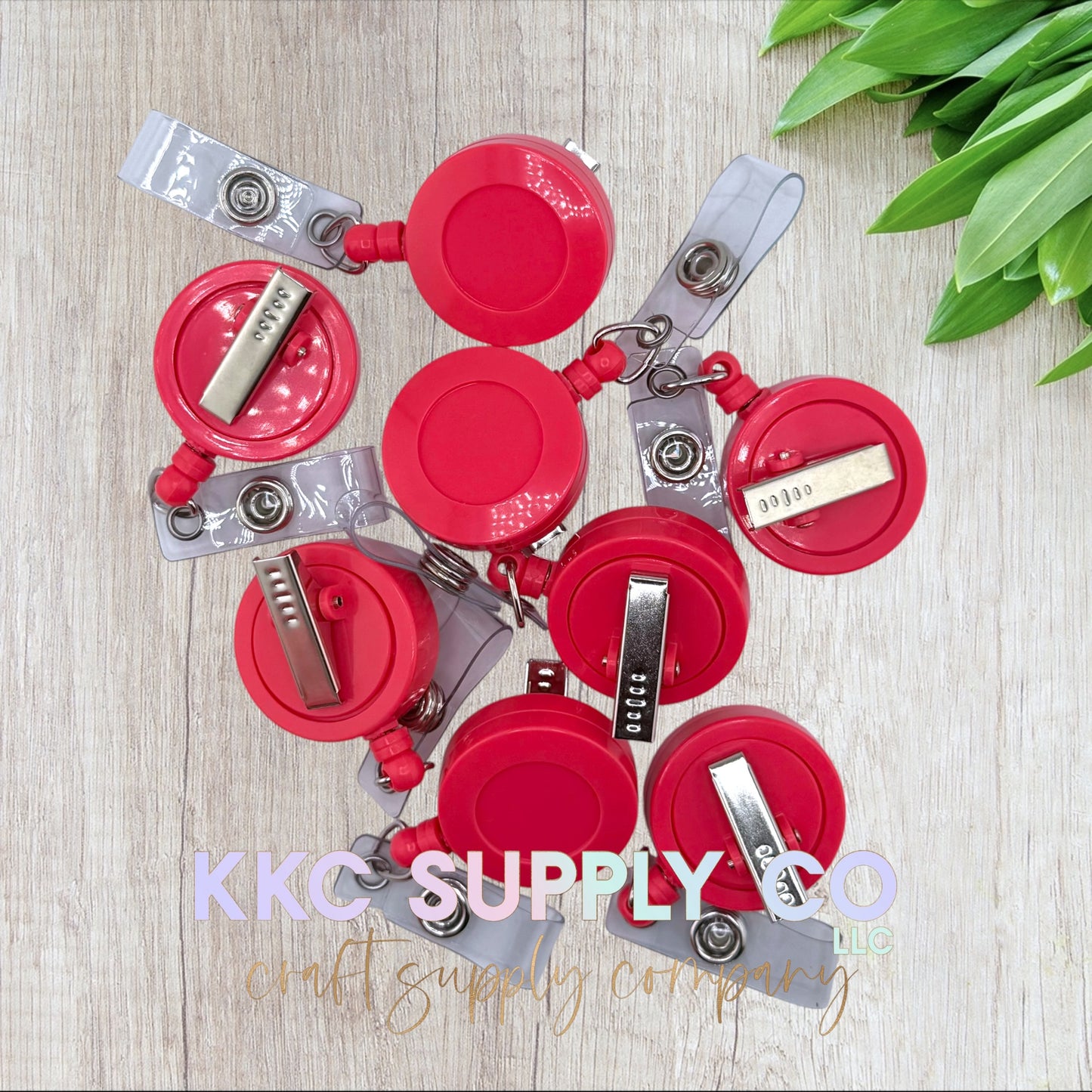 Badge Reel Blanks-New Colors