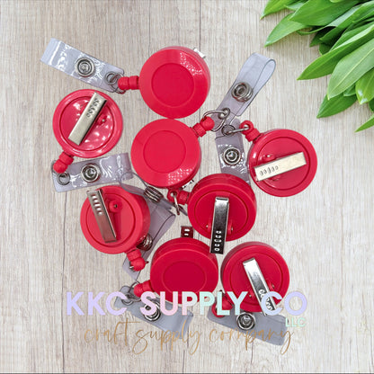 Badge Reel Blanks-New Colors