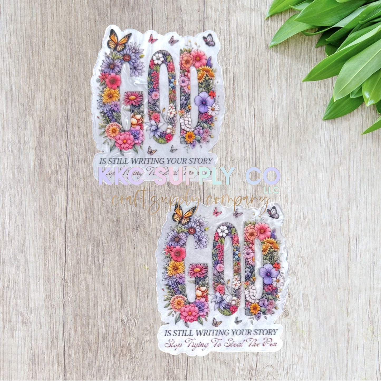 AT637-God Is Still Writing Your Story-Acrylic Flatback