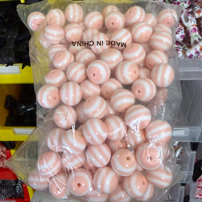 Acrylic Beads-20mm (100 count per bag)