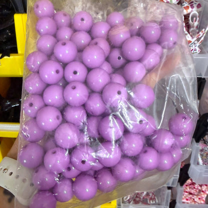 Acrylic Beads-20mm (100 count per bag)