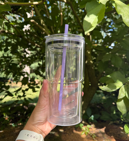 24oz Plastic Snow Globe Cup Blanks