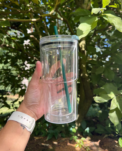24oz Plastic Snow Globe Cup Blanks