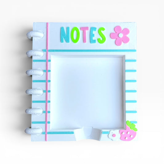 3D Printed Notebook Post It Note Holder
