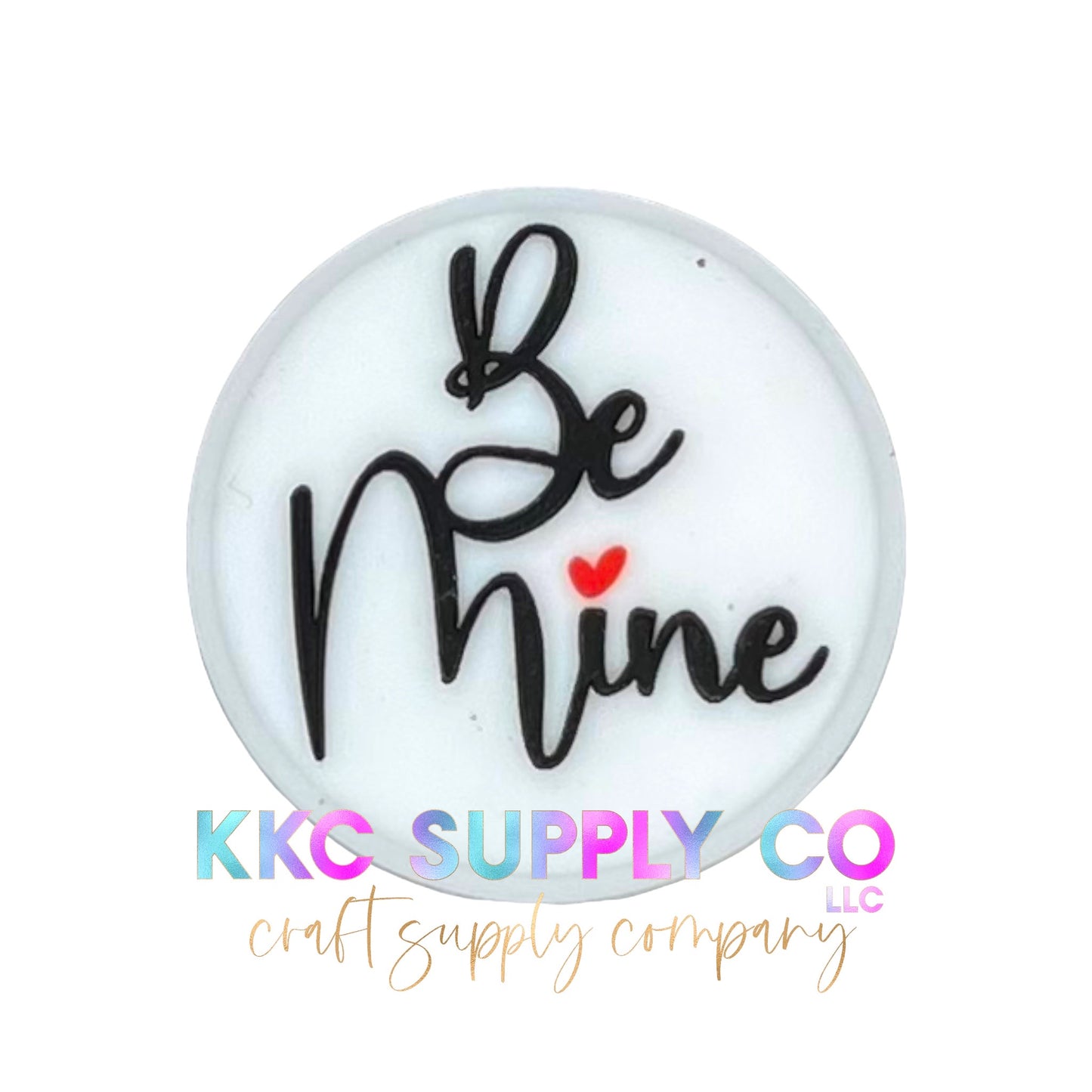 Be Mine Silicone Focal Bead