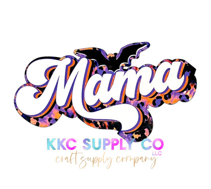 UV1661-Halloween Mama 16oz UV DTF Large Decal