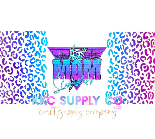 UV1637-Hot Mom Summer 16oz UV DTF Wrap