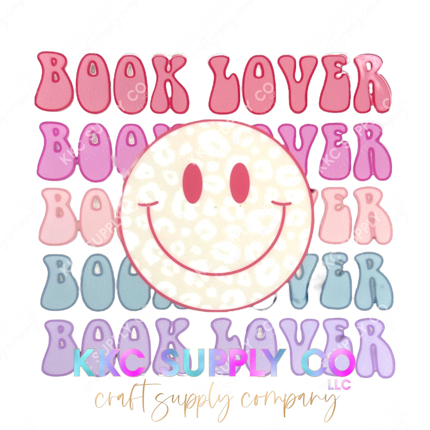 UV16165-Book Lover 16oz UV DTF Decal