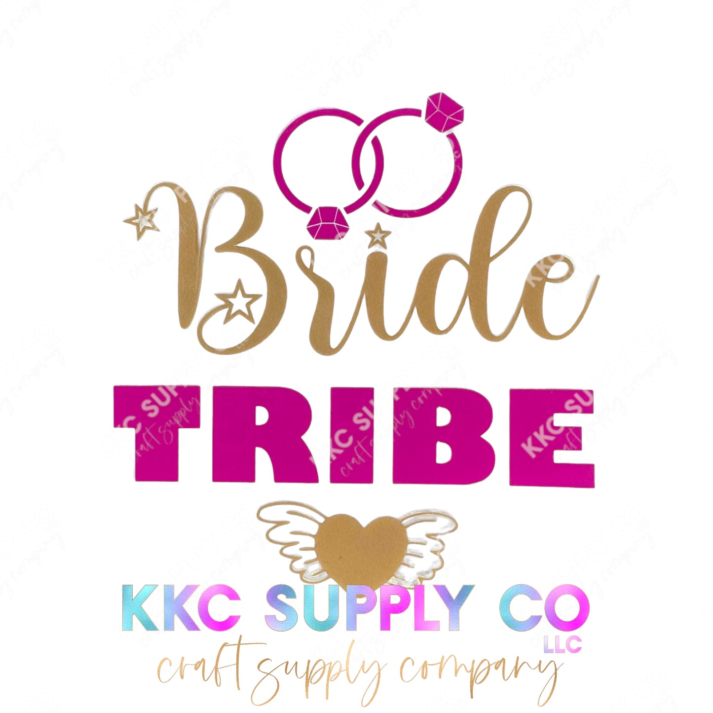 UV16173-Bride Tribe 16oz UV DTF Tumbler Decal