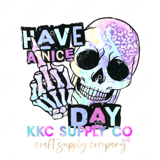 UV16169-Have A Nice Day 16oz UV DTF Decal