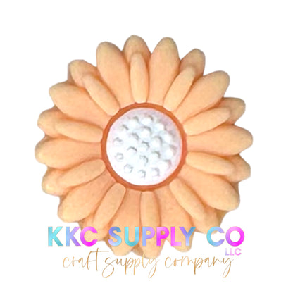 Sunflower Silicone Focal Bead