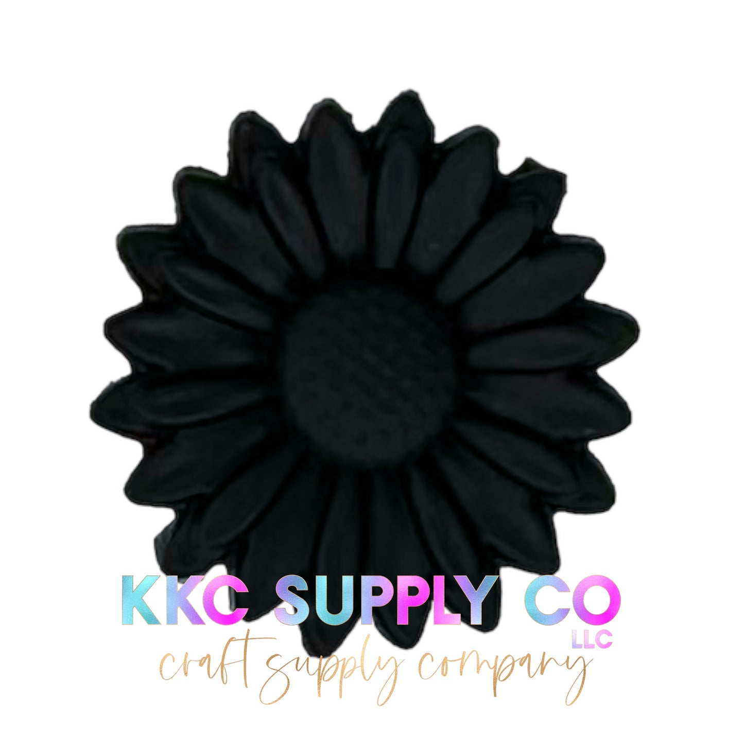 Sunflower Silicone Focal Bead