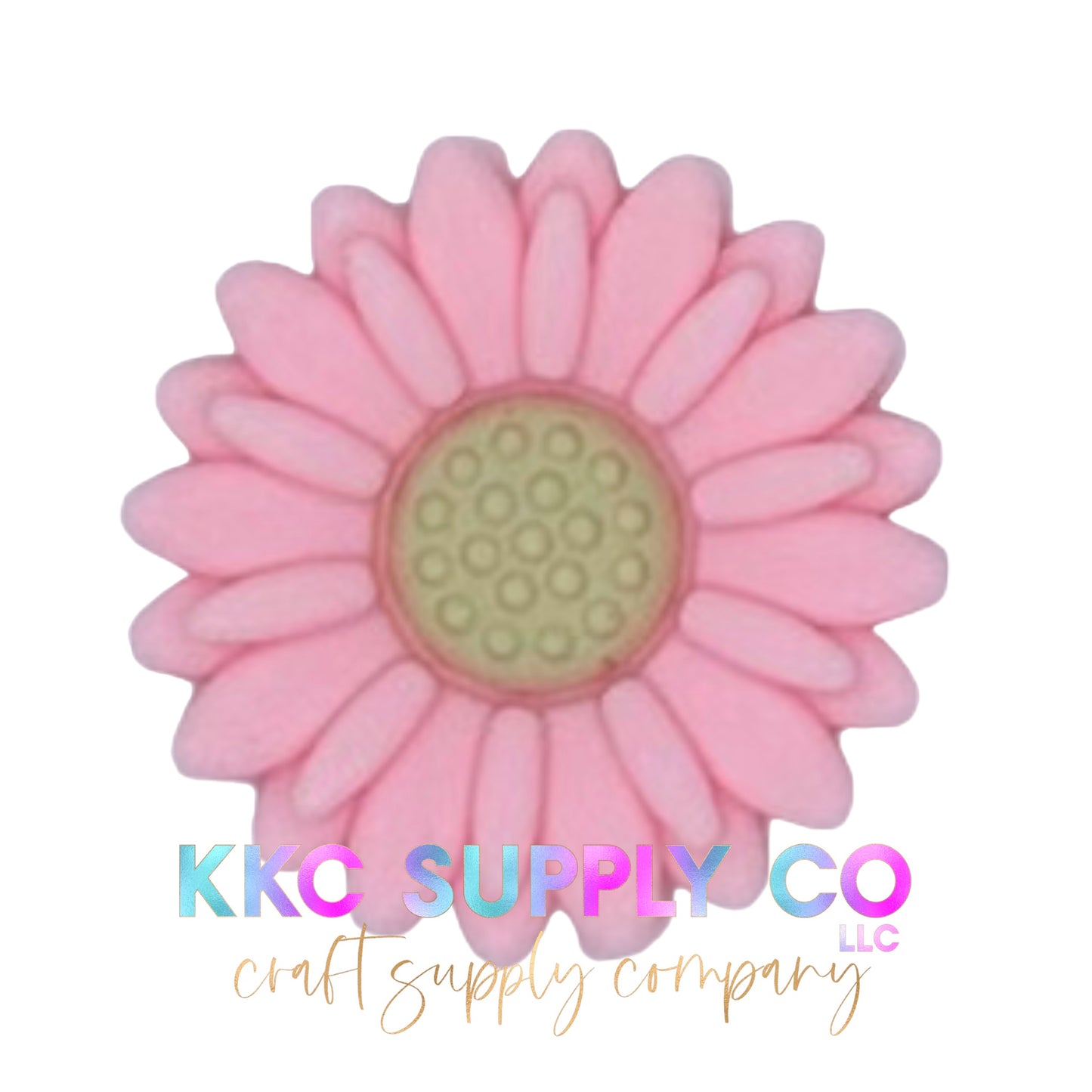 Sunflower Silicone Focal Bead