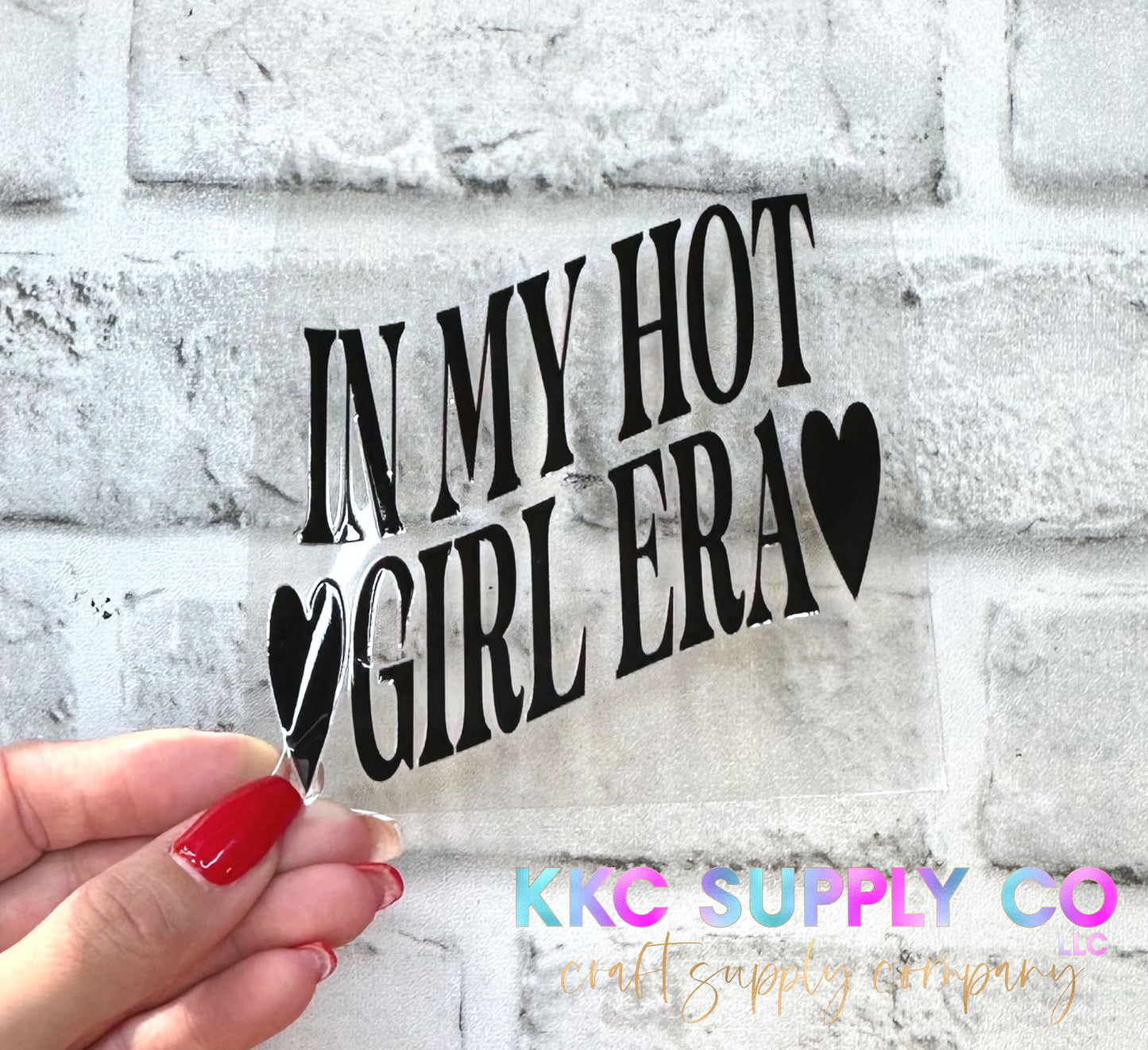 UV16276-In My Hot Girl Era 16oz UV DTF Decal