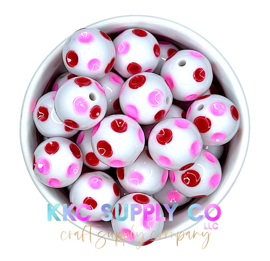CYEENUT 20mm Bubblegum Beads for Pens, 20mm Beads for Pens Making Bulk, Pen Beads Charms 20mm Bulk, 20mm Beads for Bead Pens, Large Chunky Beads