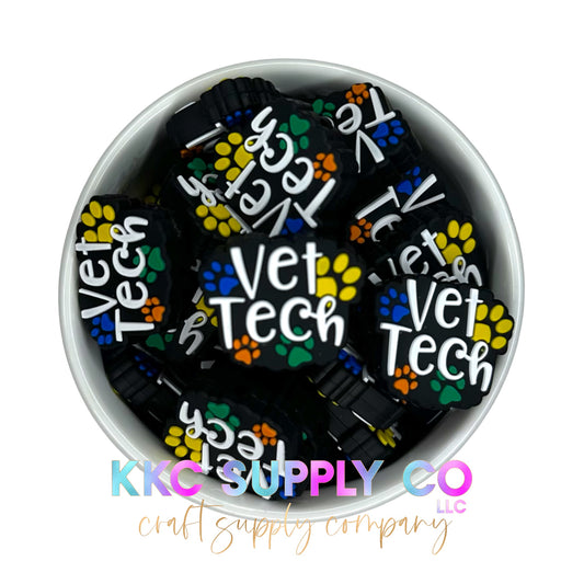 Vet Tech Silicone Focal Bead