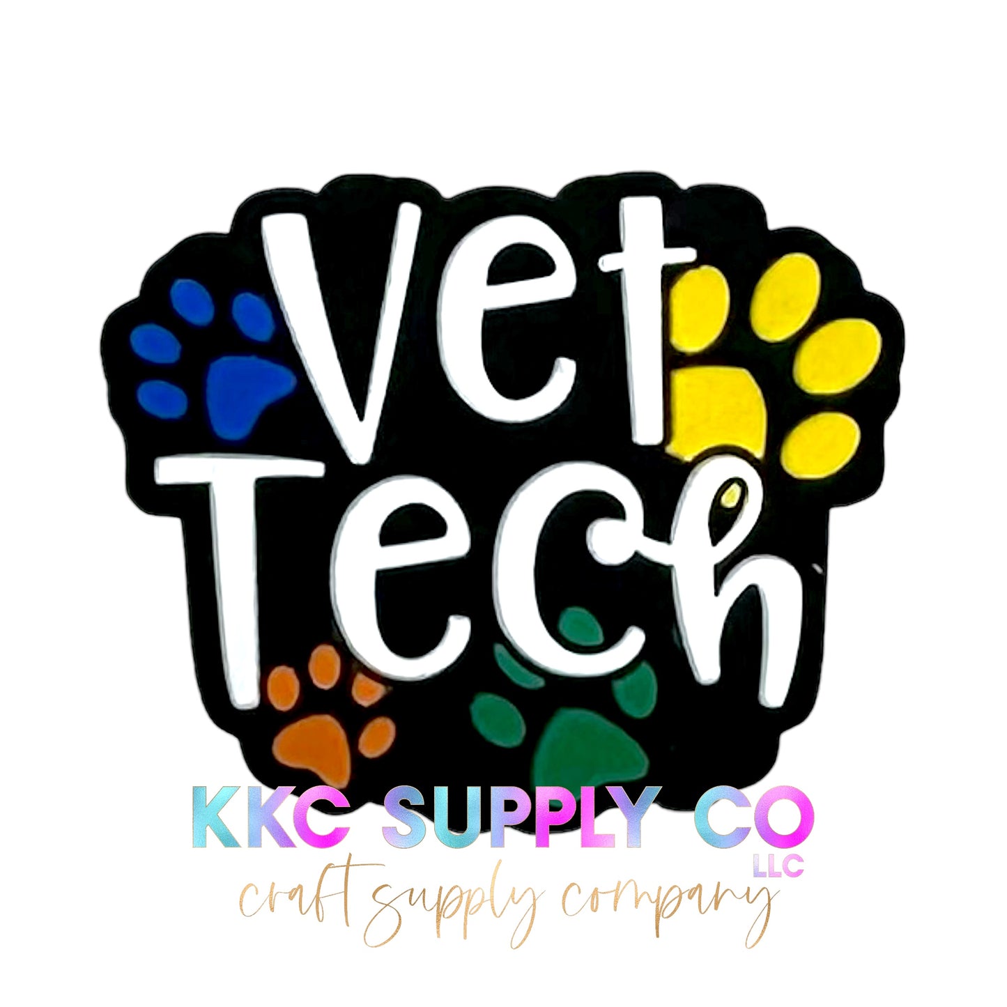 Vet Tech Silicone Focal Bead