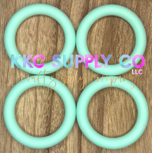 SS22-Mint Green 65mm Silicone Ring