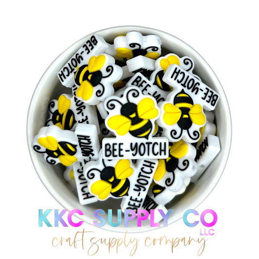 Bee-Yotch Silicone Focal Bead