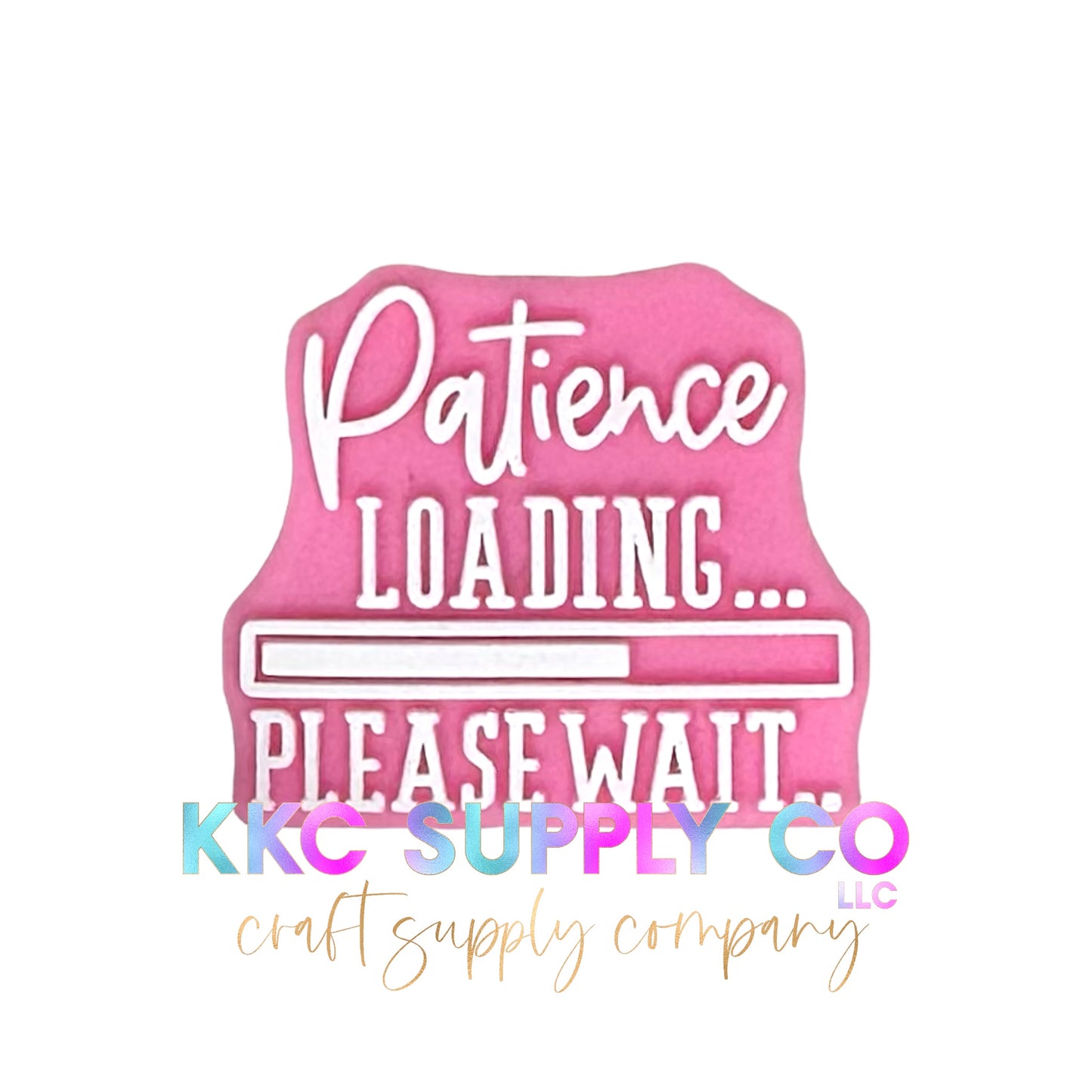 Patience Loading Silicone Focal Bead