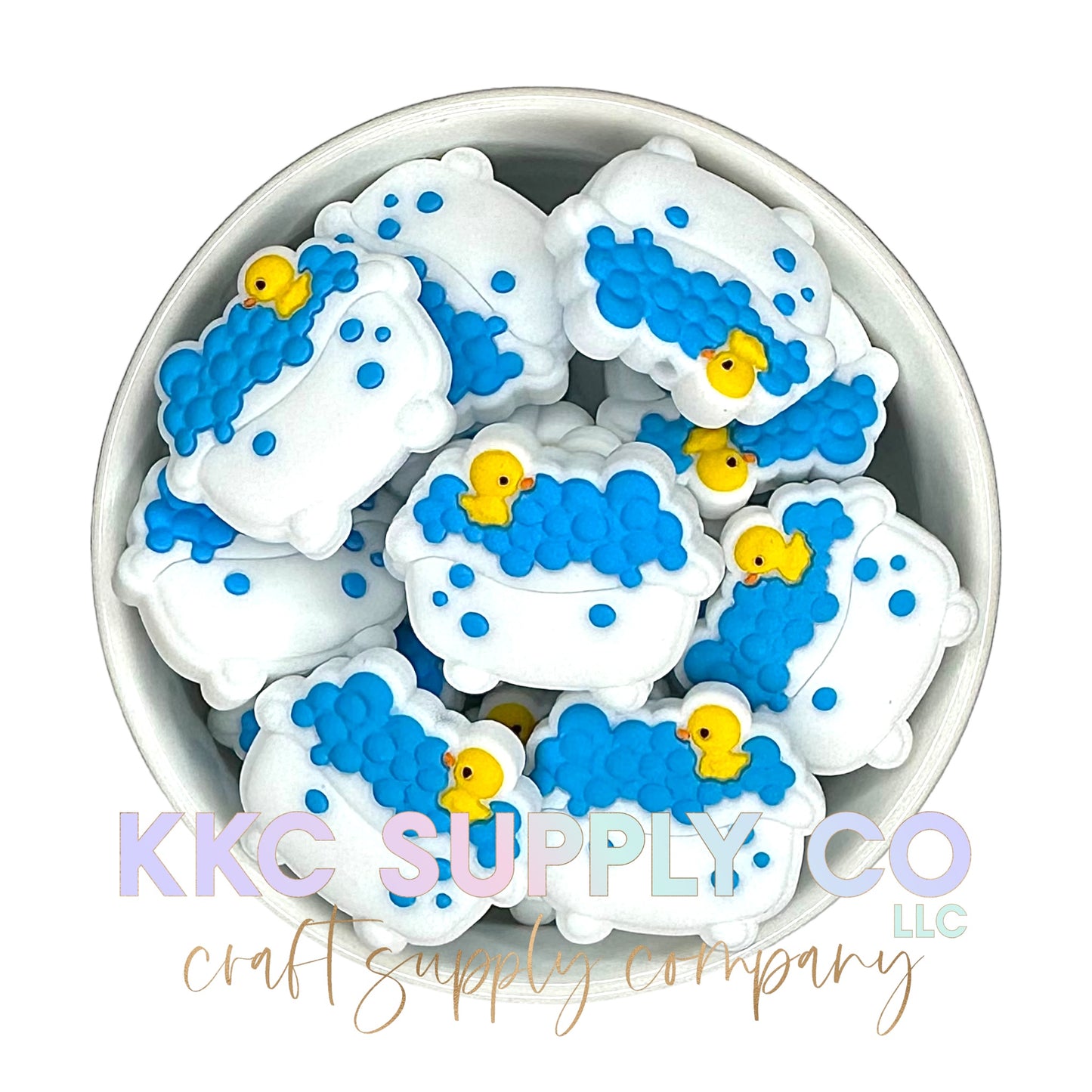 Rubber Duck Silicone Focal Bead