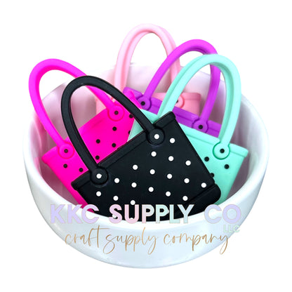 Purse Silicone Focal Bead