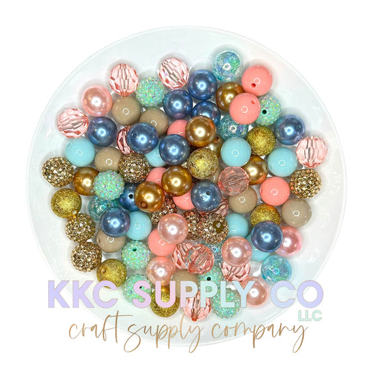 Beach House Bubblegum Bead Mix 20mm