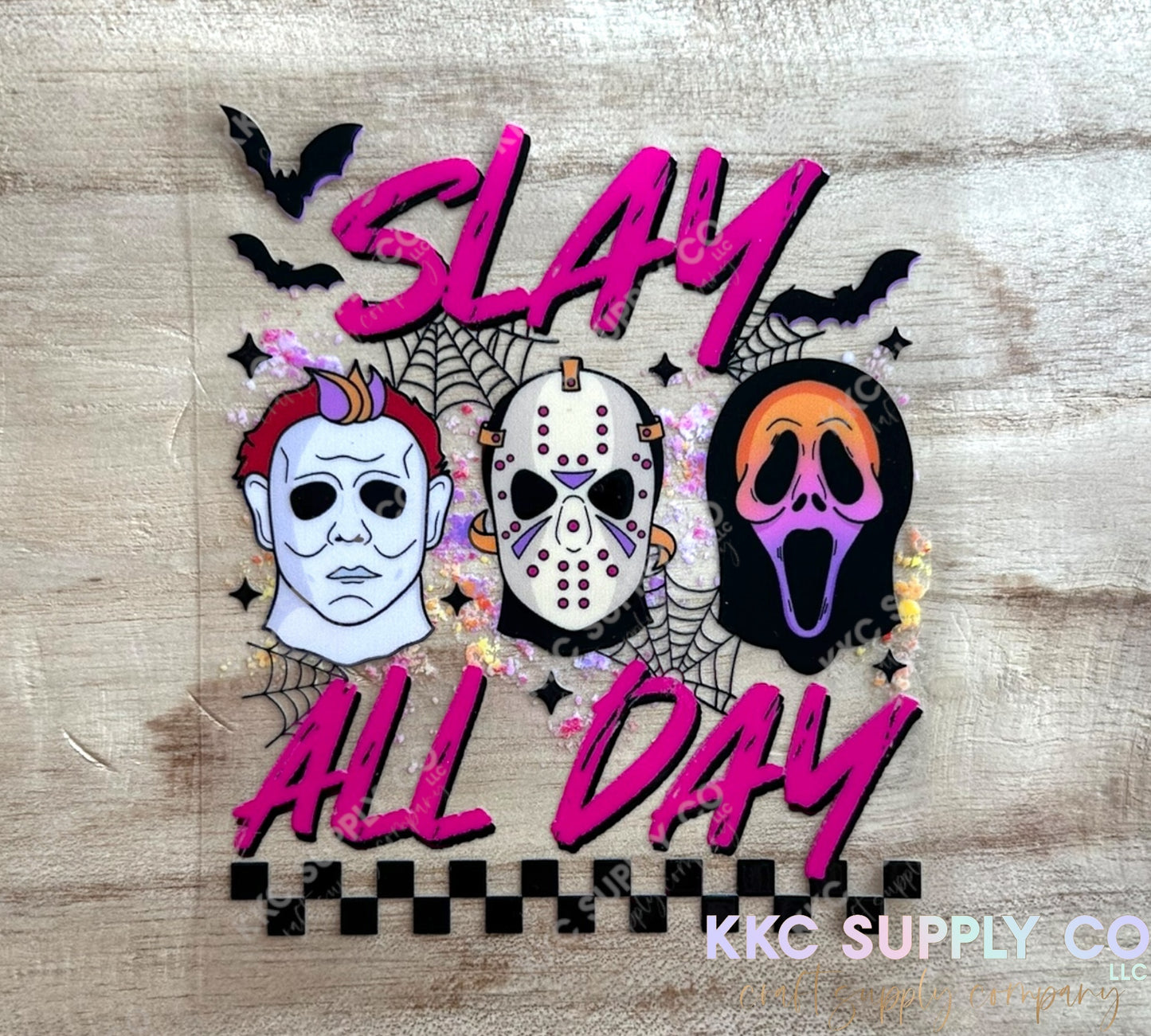 UV16546-Slay All Day UV DTF Decal