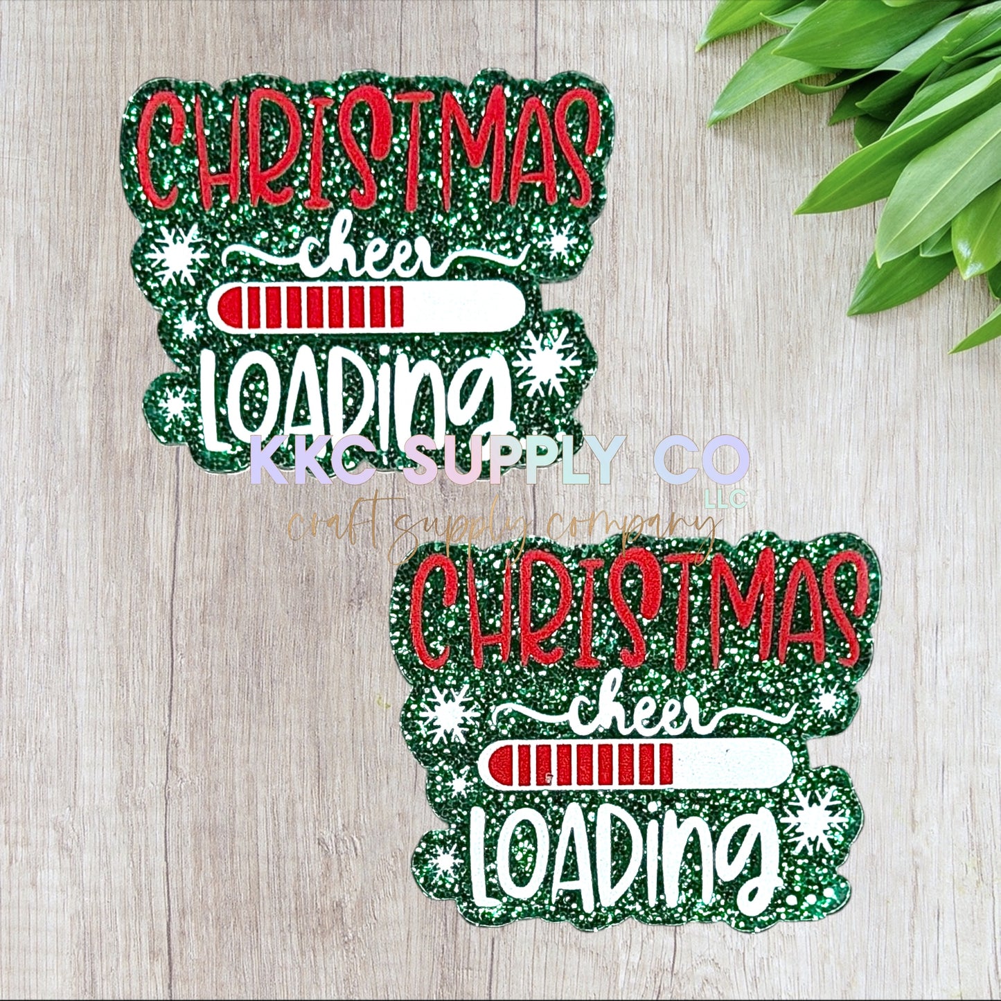 AT476-Christmas Loading-Acrylic Flatback