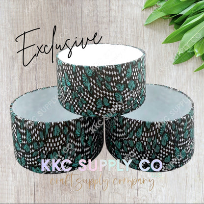 SP268-Checkered Wings Printed Beads-KKCSC Exclusive
