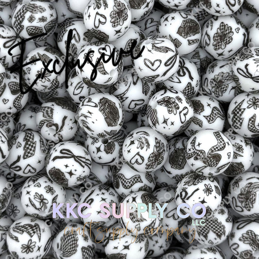 SP267-Rebel Romance Printed Beads-KKCSC Exclusive