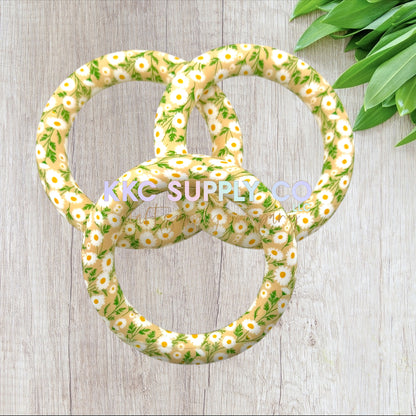 SP271-Country Daisy Silicone Beads