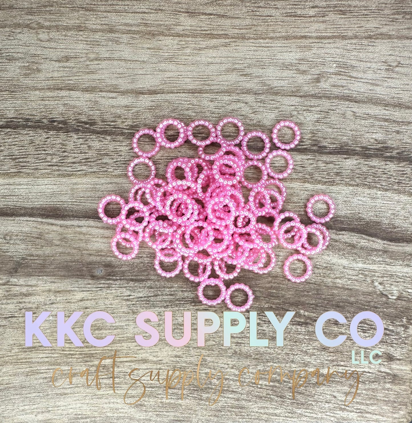 Pink Pearl Spacer Bead-10mm