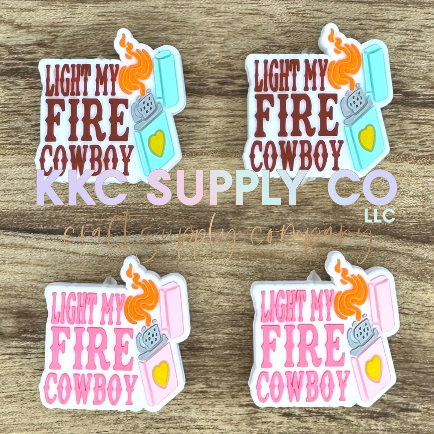 Light My Fire Cowboy Silicone Focal Bead