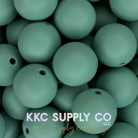 SS79-Eucalyptus Solid Silicone Beads