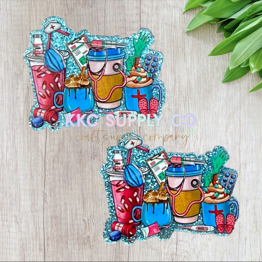 AT543-Nurse Necessities-Acrylic Flatback