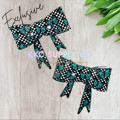 SP268-Checkered Wings Printed Beads-KKCSC Exclusive