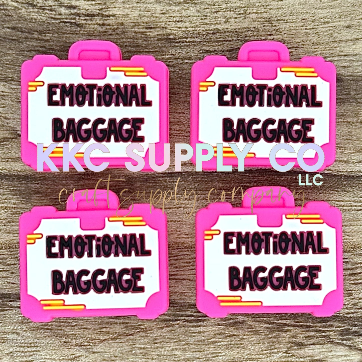 Emotional Baggage Silicone Focal Bead