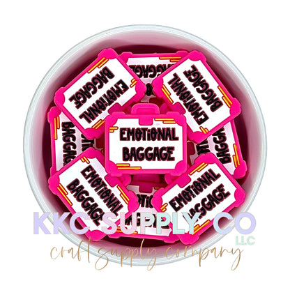 Emotional Baggage Silicone Focal Bead