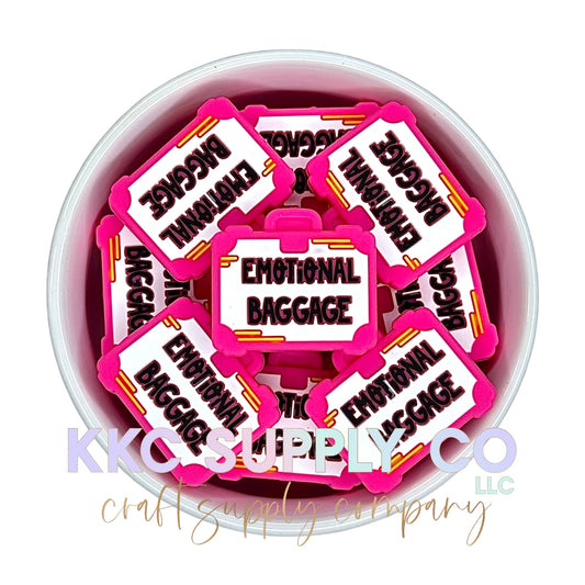 Emotional Baggage Silicone Focal Bead