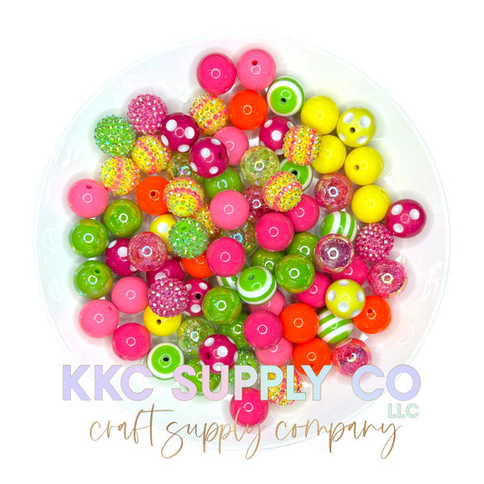 Candy Shop Bubblegum Bead Mix 20mm