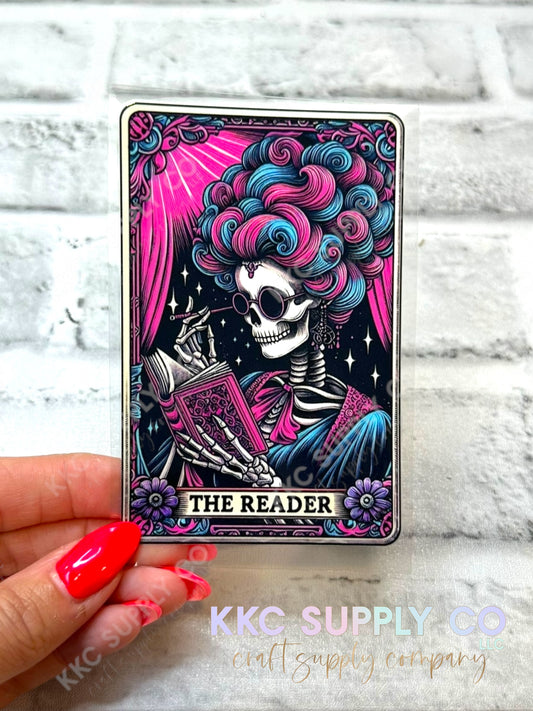 UV16489-Tarot Card ”The Reader” 16oz UV DTF Decal-8729