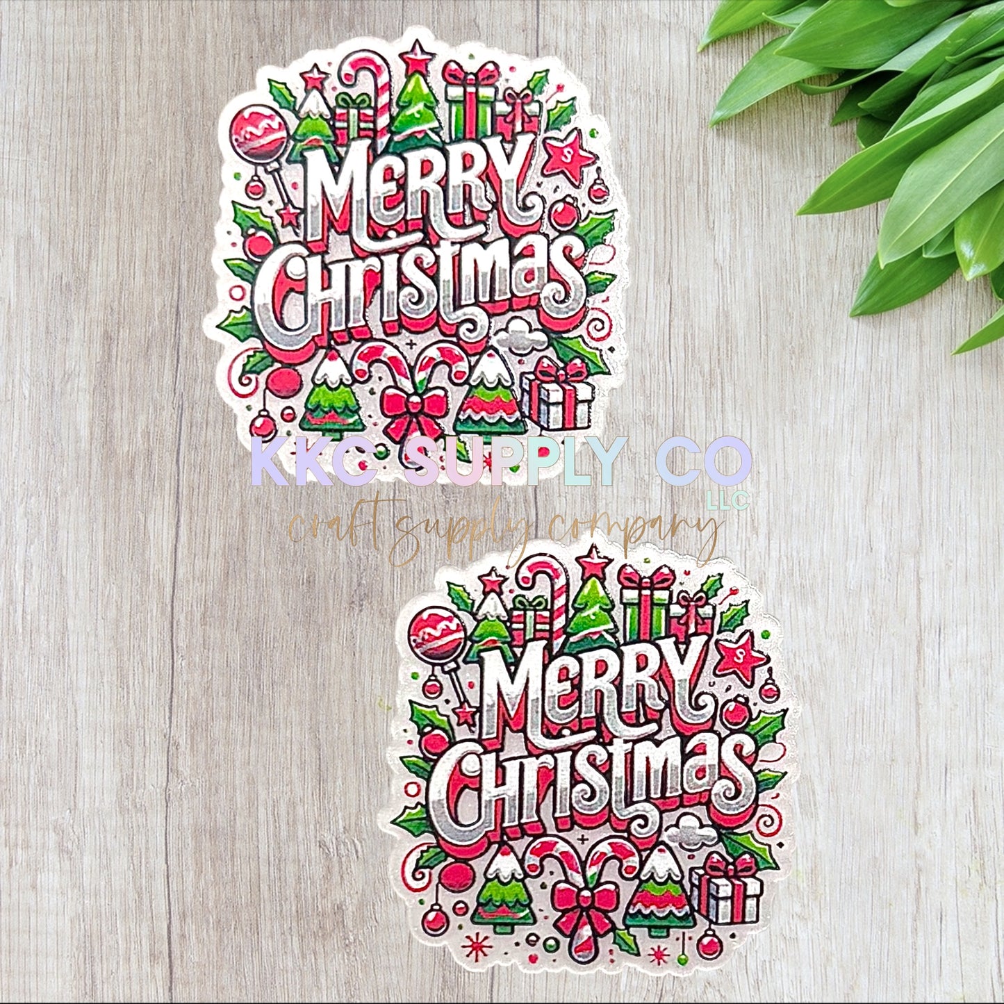 AT552-Merry Christmas-Acrylic Flatback
