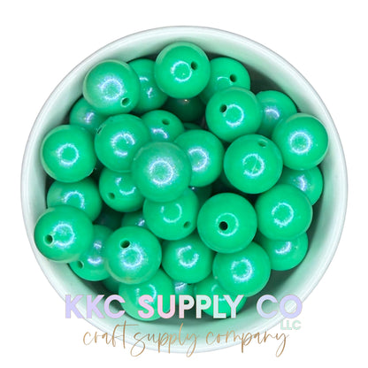 COS24-Chameleon Opal Miami Jade Solid Silicone Bead 15mm