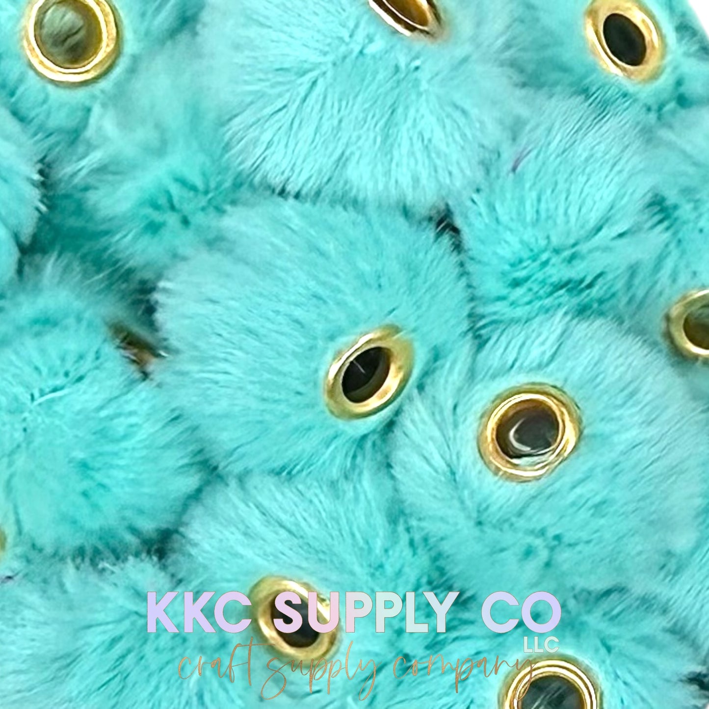 Fluffy Aqua Blue 20mm Spacer