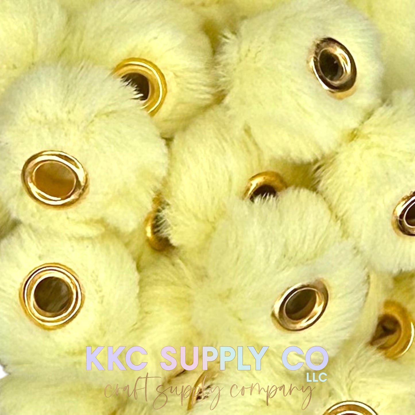 Fluffy Cream Yellow 20mm Spacer