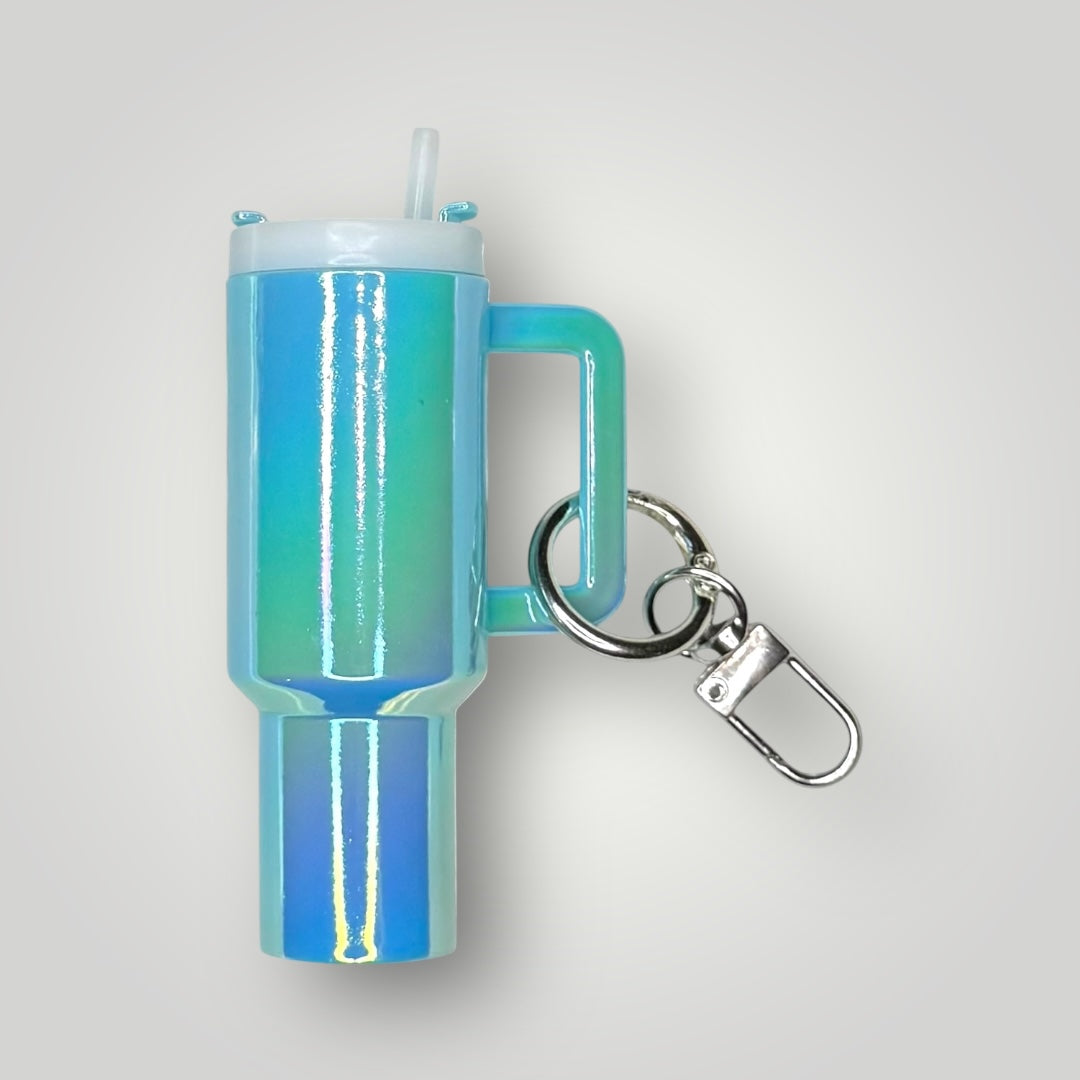 Opal Mini Tumbler Keychains