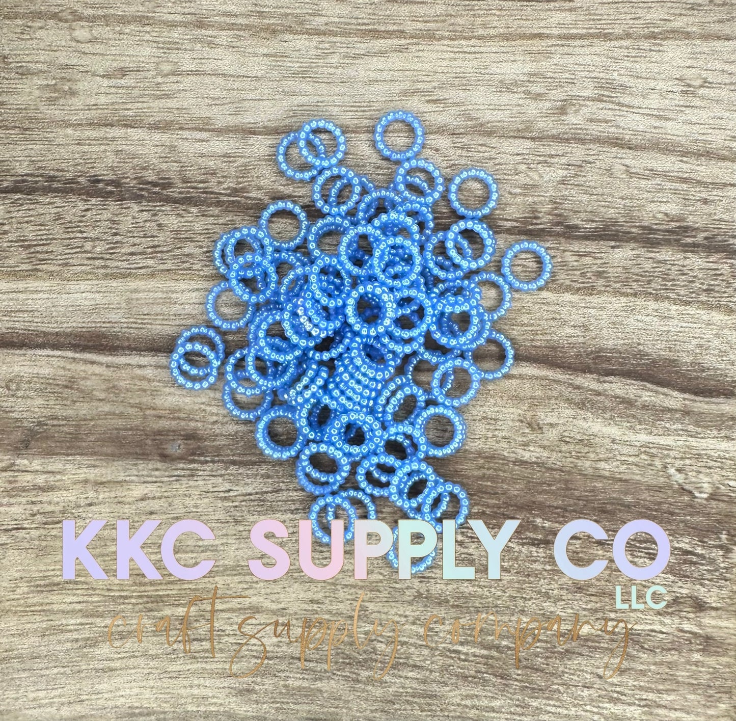 Dusty Blue Pearl Spacer Bead-10mm