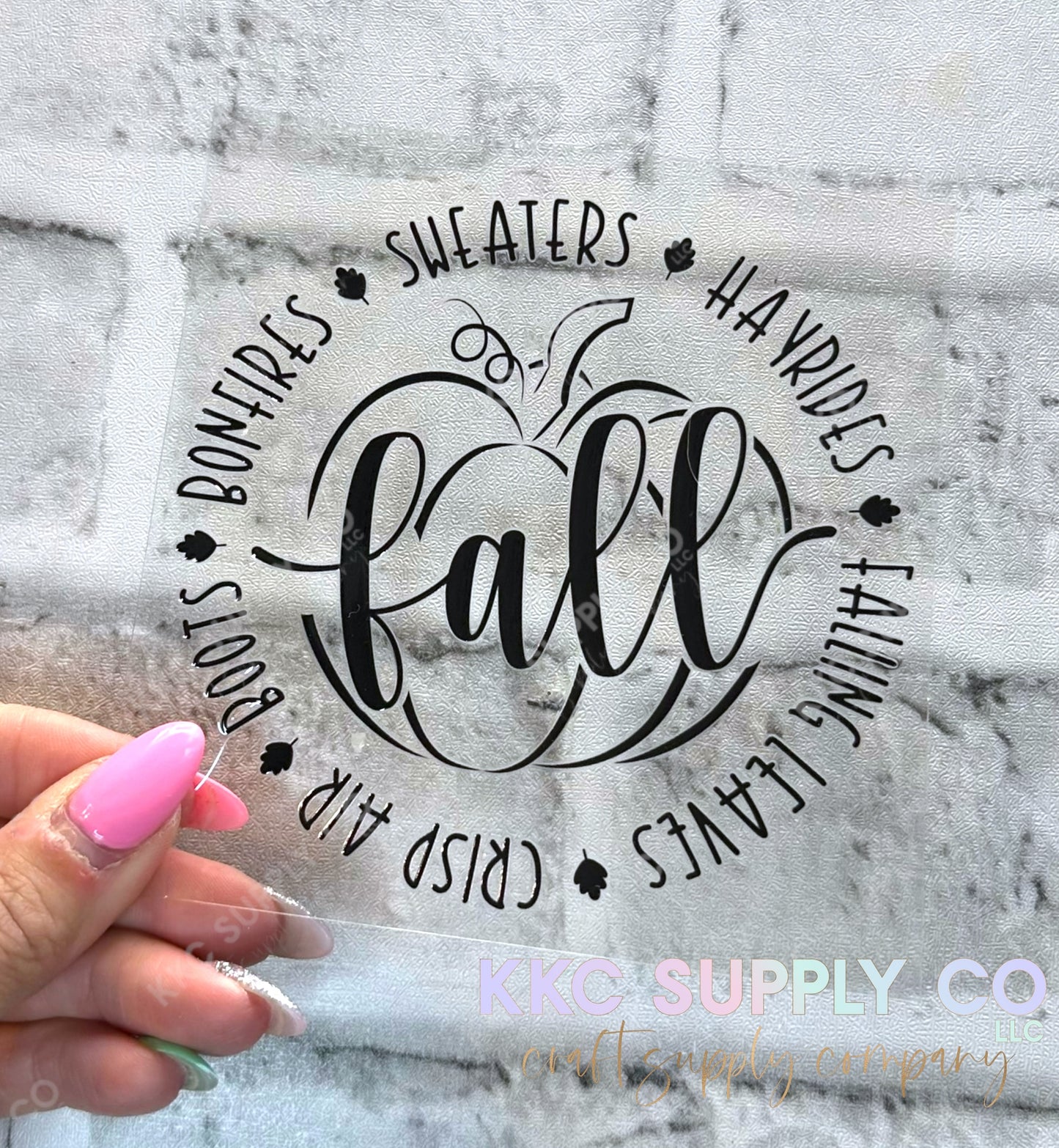 UV16572-Fall 16oz UV DTF Decal