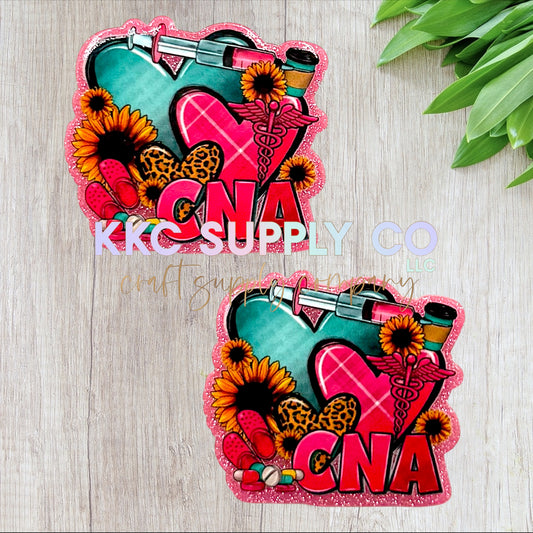 AT406-Sunflower CNA-Acrylic Flatback